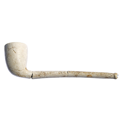 Burns Cutty clay pipe